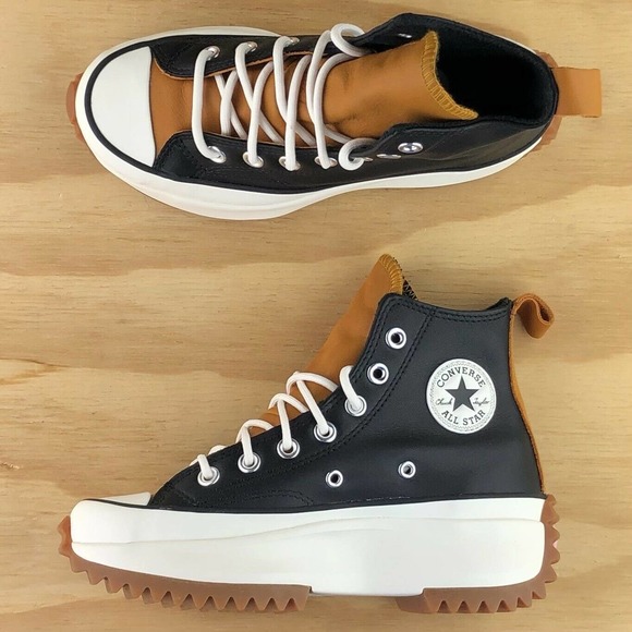 Converse Run Star Hike High Top Platform Black - Picture 2 of 9